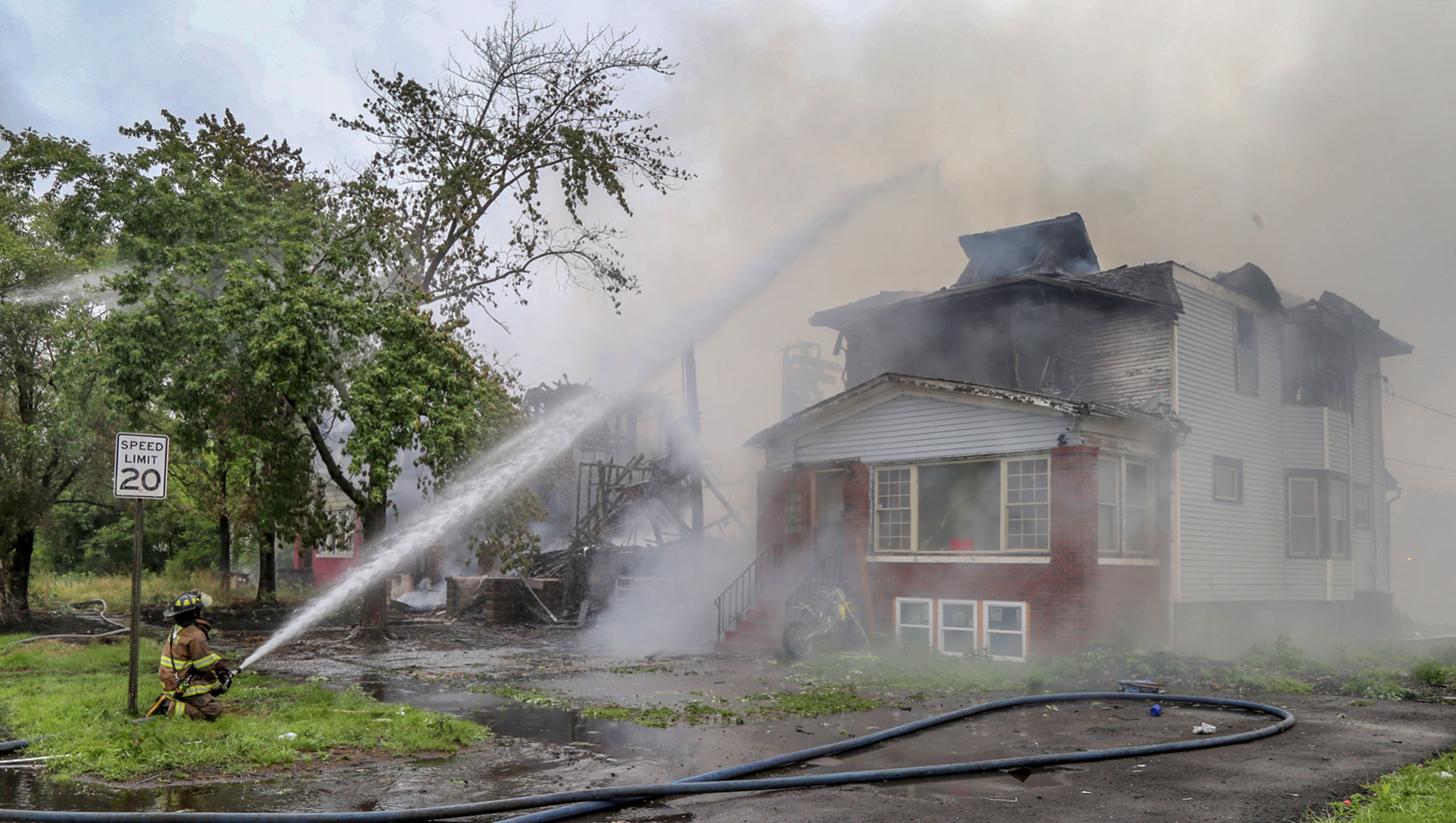 Gary Fire House Fires, Jackson St